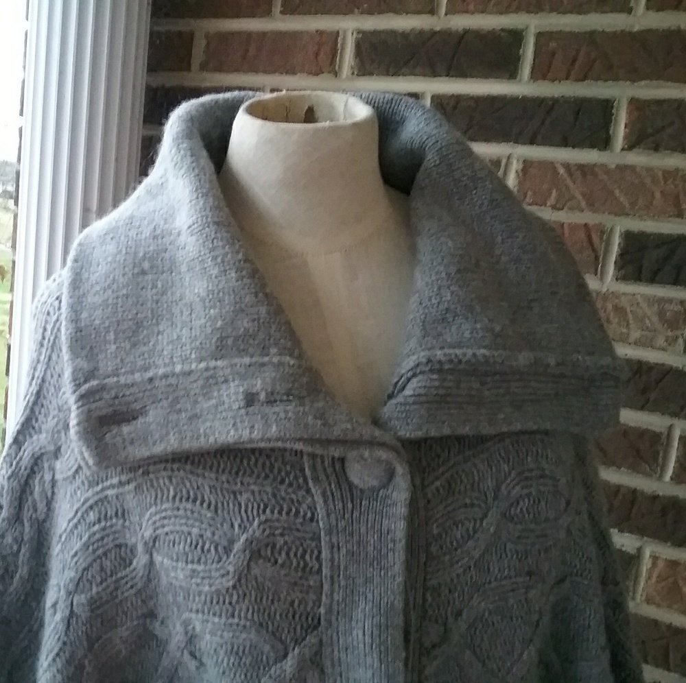 M. Rena Gray Cardigan - Picture 2 of 4